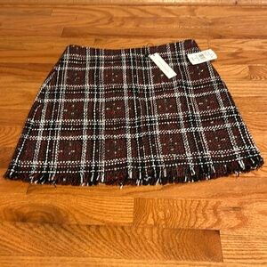 NWT Sanctuary plaid skirt